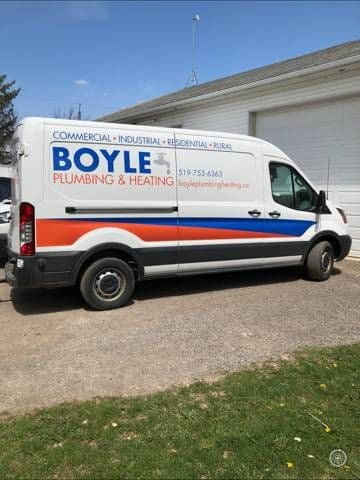 Boyle Plumbing and Heating company van